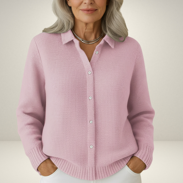 LENNIE-  CLASSIC KNIT CARDIGAN