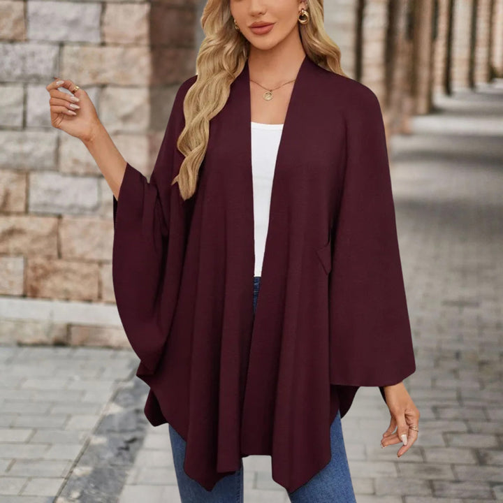 SHAYI - PONCHO SWEATER