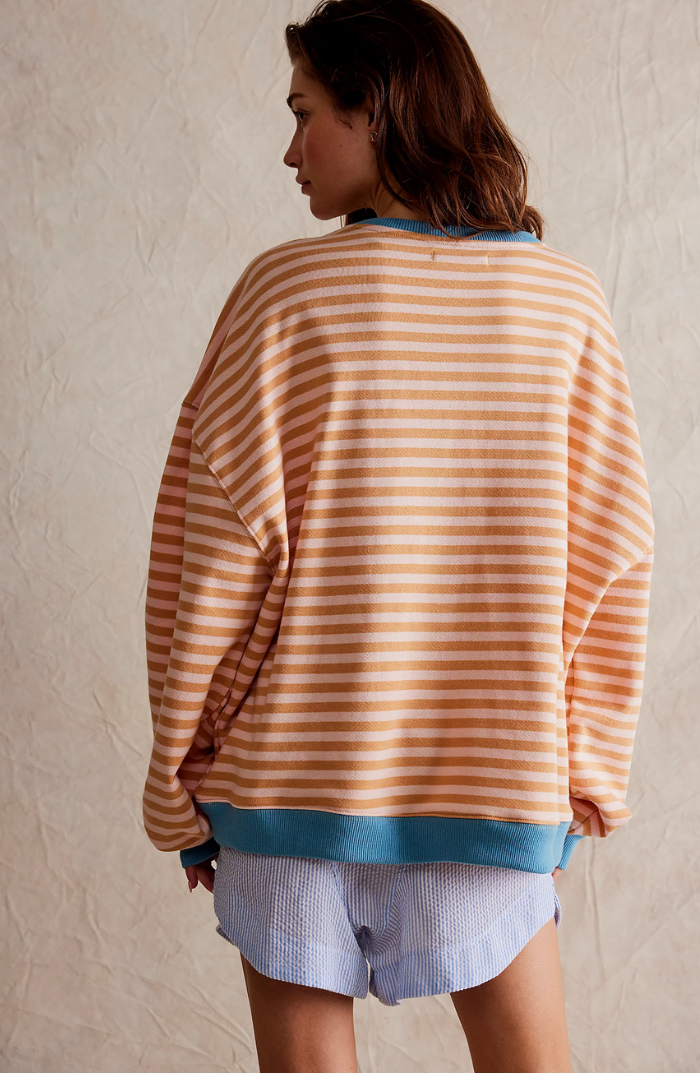 LINDA - STRIPED OVERSIZED SWEATER