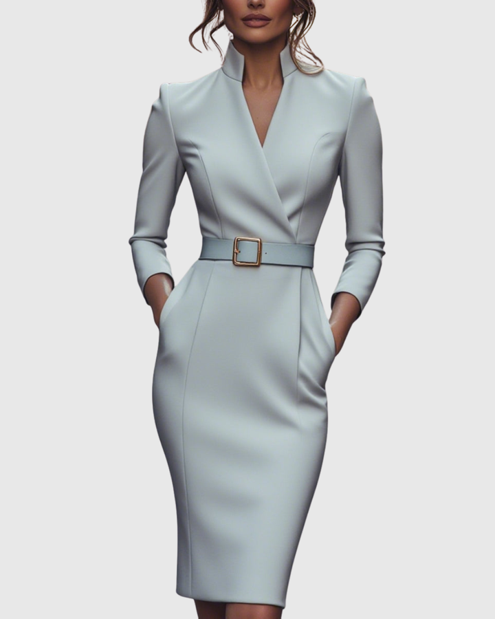 MELARCA - ELEGANT MIDI DRESS