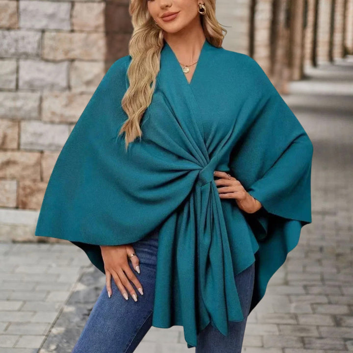 SHAYI - PONCHO SWEATER