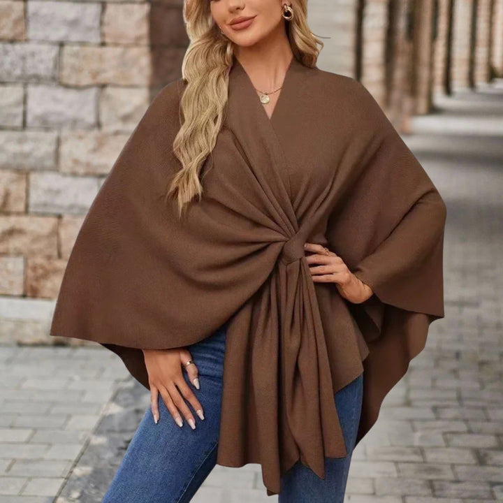 SHAYI - PONCHO SWEATER