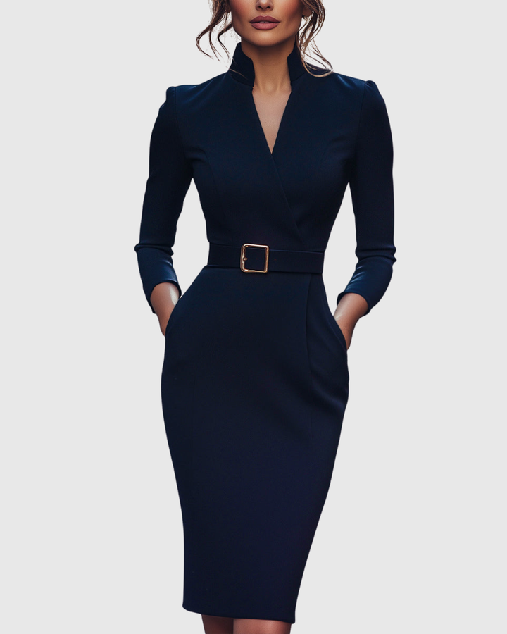 MELARCA - ELEGANT MIDI DRESS