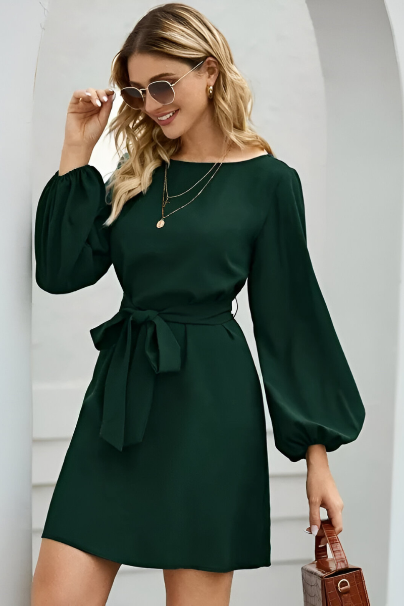 ERLYN - SATIN LUXE DRESS