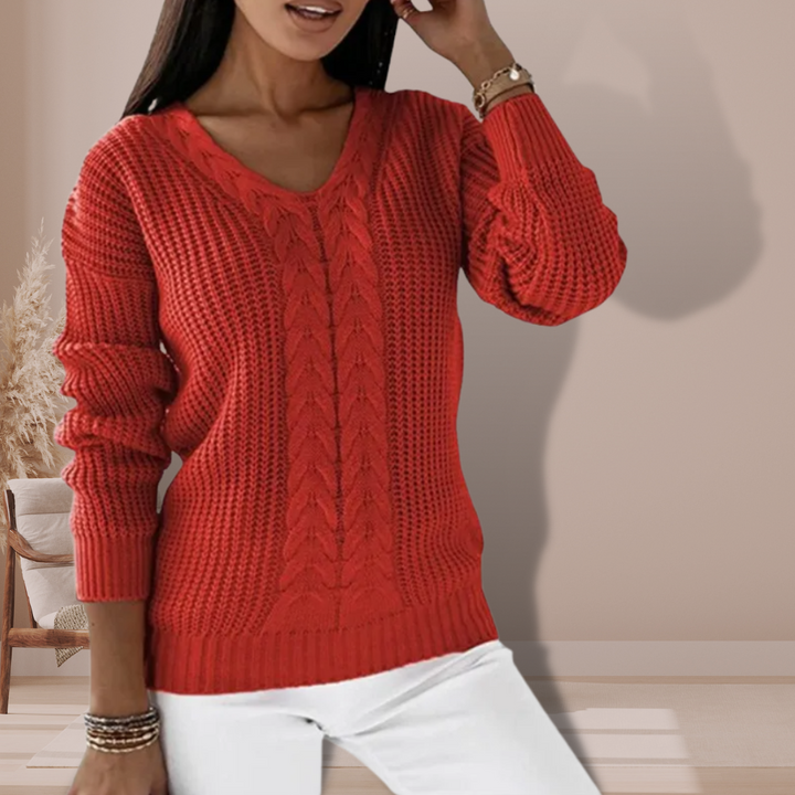 CATHY - CLASSIC KNITTED SWEATER