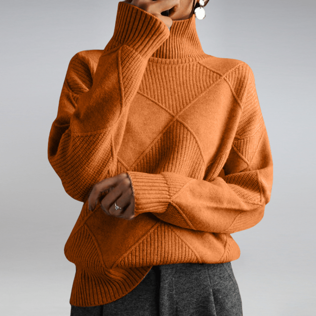 ERELLA- SOFT TURTLE NECK SWEATER