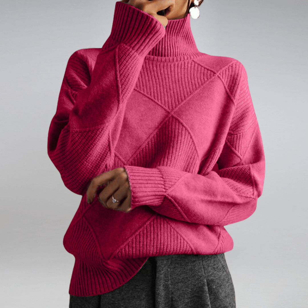 ERELLA- SOFT TURTLE NECK SWEATER