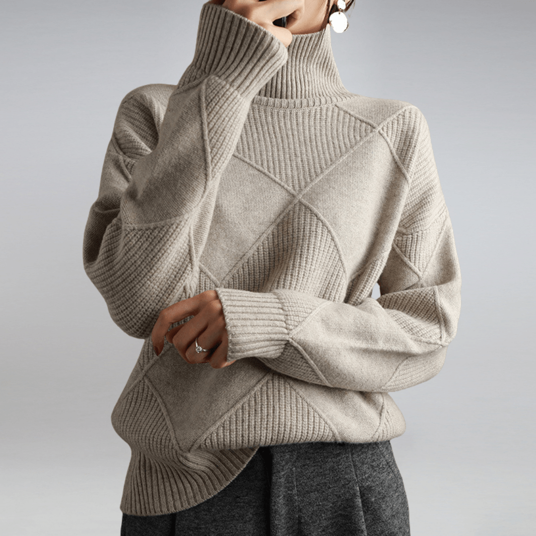 ERELLA- SOFT TURTLE NECK SWEATER