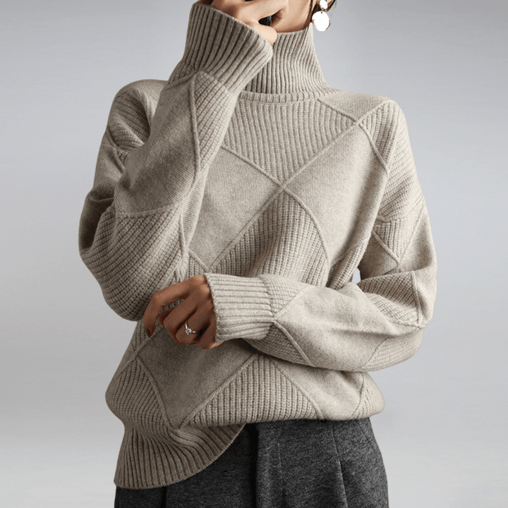 ERELLA- SOFT TURTLE NECK SWEATER