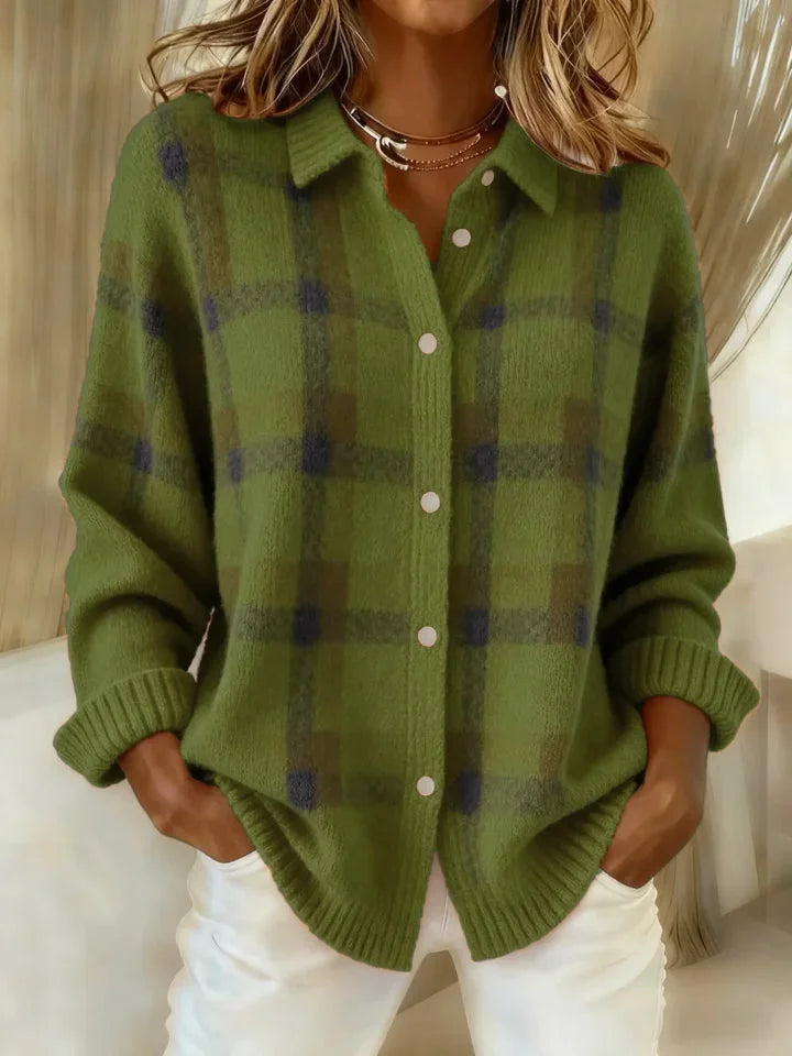 EVELYN - CLASSIC CHECK SWEATER