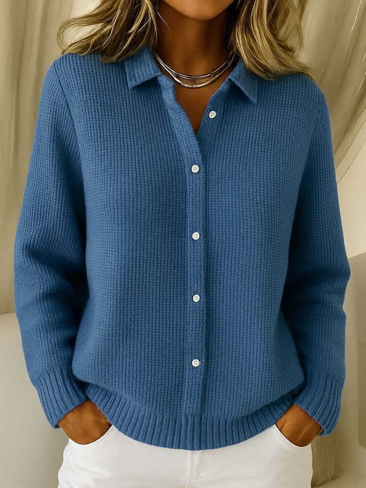 LENNIE-  CLASSIC KNIT CARDIGAN